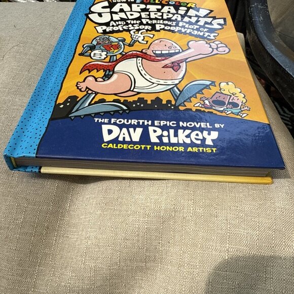 Captain Underpants and the Perilous Plot of Professor Poopypants. Hardcover. New - Picture 4 of 9